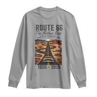 Route Highway 66 Mother Road Long Sleeve Shirt Vintage Distressed Road Trip Adventure