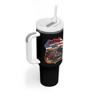 Route Highway 66 Tumbler With Handle Vintage American Roadtrip Club Road Trip