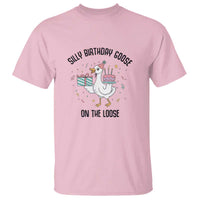 Funny Silly Goose On The Loose T Shirt Birthday Party Gift