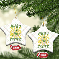 Hugo Spritz Ceramic Ornament Funny Tropical Cocktail Vacation