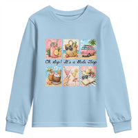 Oh Sip It Is A Girls Trip Youth Sweatshirt Beach Trip Best Friends Gift