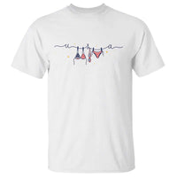 Patriotic American Flag Bikini T Shirt USA Summer Vacation Gift