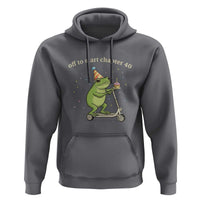 Off To Start Chapter 40 Hoodie Funny Frog Scooter 40th Birthday Gift