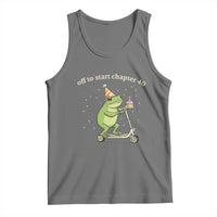 Off To Start Chapter 40 Tank Top Funny Frog Scooter 40th Birthday Gift