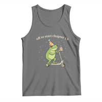 Off To Start Chapter 18 Tank Top Funny Frog Scooter 18th Birthday Gift