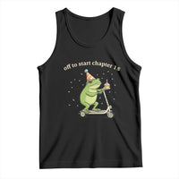 Off To Start Chapter 18 Tank Top Funny Frog Scooter 18th Birthday Gift