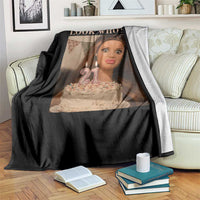 Look Who's 21 Throw Blanket Funny Birthday Doll Face Meme
