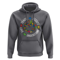 Special Education Teacher Autism Hoodie Teach Accept Understand Love