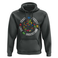 Special Education Teacher Autism Hoodie Teach Accept Understand Love