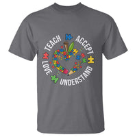 Special Education Teacher Autism T Shirt Teach Accept Understand Love