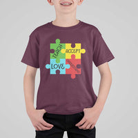 Special Ed Educator Autism Support T Shirt For Kid Teach Accept Understand Love