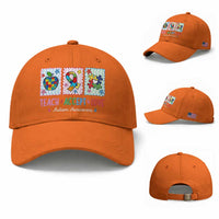 Autism Acceptance Support Baseball Cap Teach Accept Love