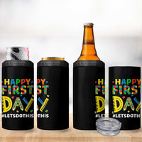 Autism Acceptance Back To School Educator 4 in 1 Can Cooler Tumbler Happy First Day