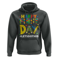 Autism Acceptance Back To School Educator Hoodie Happy First Day