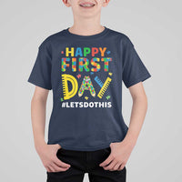 Autism Acceptance Back To School Educator T Shirt For Kid Happy First Day