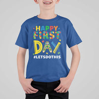 Autism Acceptance Back To School Educator T Shirt For Kid Happy First Day