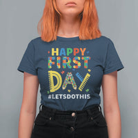 Autism Acceptance Back To School Educator T Shirt For Women Happy First Day