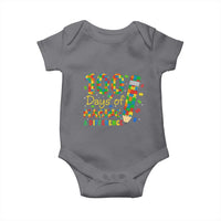 Proud Autism Teacher 100 Days Of School Baby Onesie Making A Difference