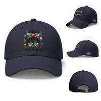 Sped Educator Autism Support Baseball Cap Teach Kindness Messy Bun