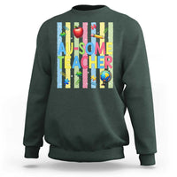 Special Ed Teacher Autism Acceptance Sweatshirt Au Some Teacher