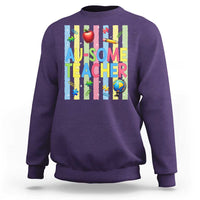 Special Ed Teacher Autism Acceptance Sweatshirt Au Some Teacher