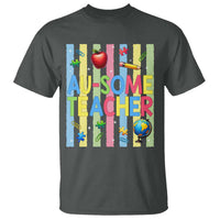 Special Ed Teacher Autism Acceptance T Shirt Au Some Teacher