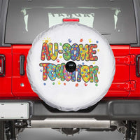 Autism Acceptance Special Education Teacher Spare Tire Cover Au Some Teacher