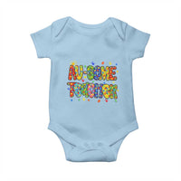 Autism Acceptance Special Education Teacher Baby Onesie Au Some Teacher