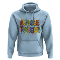 Autism Acceptance Special Education Teacher Hoodie Au Some Teacher