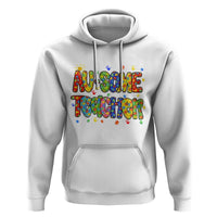 Autism Acceptance Special Education Teacher Hoodie Au Some Teacher