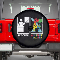 Funny Au Some Teacher Spare Tire Cover Autism Acceptance Special Education Gift
