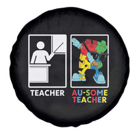 Funny Au Some Teacher Spare Tire Cover Autism Acceptance Special Education Gift
