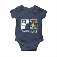 Funny Au Some Teacher Baby Onesie Autism Acceptance Special Education Gift