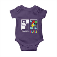Funny Au Some Teacher Baby Onesie Autism Acceptance Special Education Gift