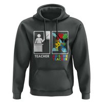 Funny Au Some Teacher Hoodie Autism Acceptance Special Education Gift