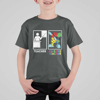 Funny Au Some Teacher T Shirt For Kid Autism Acceptance Special Education Gift