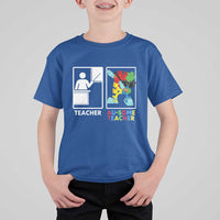 Funny Au Some Teacher T Shirt For Kid Autism Acceptance Special Education Gift