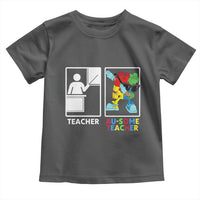 Funny Au Some Teacher Toddler T Shirt Autism Acceptance Special Education Gift