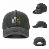Funny Au Some Teacher Washed Cotton Baseball Cap Autism Acceptance Special Education Gift
