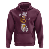 Prost Beer Lover Skeleton Hands German Festival Graphic Hoodie