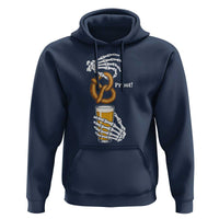 Prost Beer Lover Skeleton Hands German Festival Graphic Hoodie
