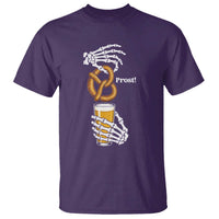 Prost Beer Lover Skeleton Hands German Festival Graphic T Shirt