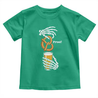 Prost Beer Lover Skeleton Hands German Festival Graphic Toddler T Shirt