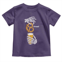 Prost Beer Lover Skeleton Hands German Festival Graphic Toddler T Shirt