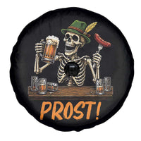 Funny Skeleton Oktoberfest Spare Tire Cover Prost Beer Lover Bavarian Gift