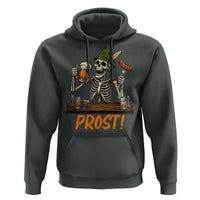 Funny Skeleton Oktoberfest Hoodie Prost Beer Lover Bavarian Gift