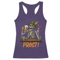 Funny Skeleton Oktoberfest Racerback Tank Top Prost Beer Lover Bavarian Gift