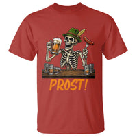 Funny Skeleton Oktoberfest T Shirt Prost Beer Lover Bavarian Gift