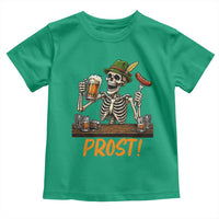 Funny Skeleton Oktoberfest Toddler T Shirt Prost Beer Lover Bavarian Gift
