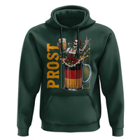 Funny Skeleton Oktoberfest Hoodie Spooky Prost German Beer Drinker Graphic